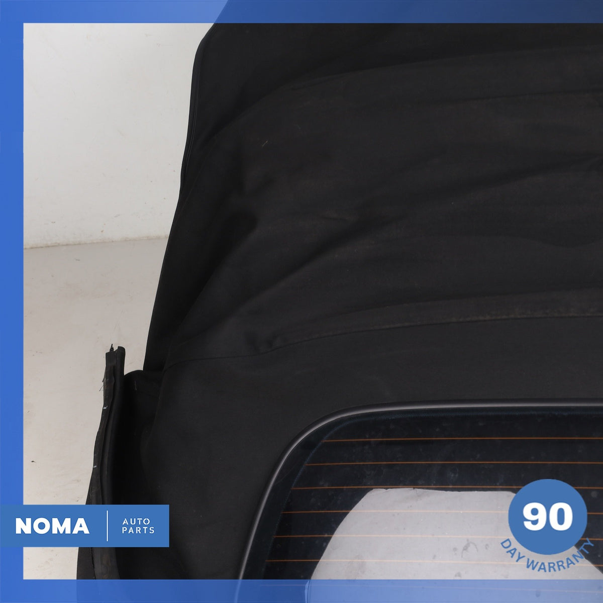 03-08 BMW E85 Z4 Convertible Soft Top Upper Roof Assembly Black 54347056277 OEM - photo 5