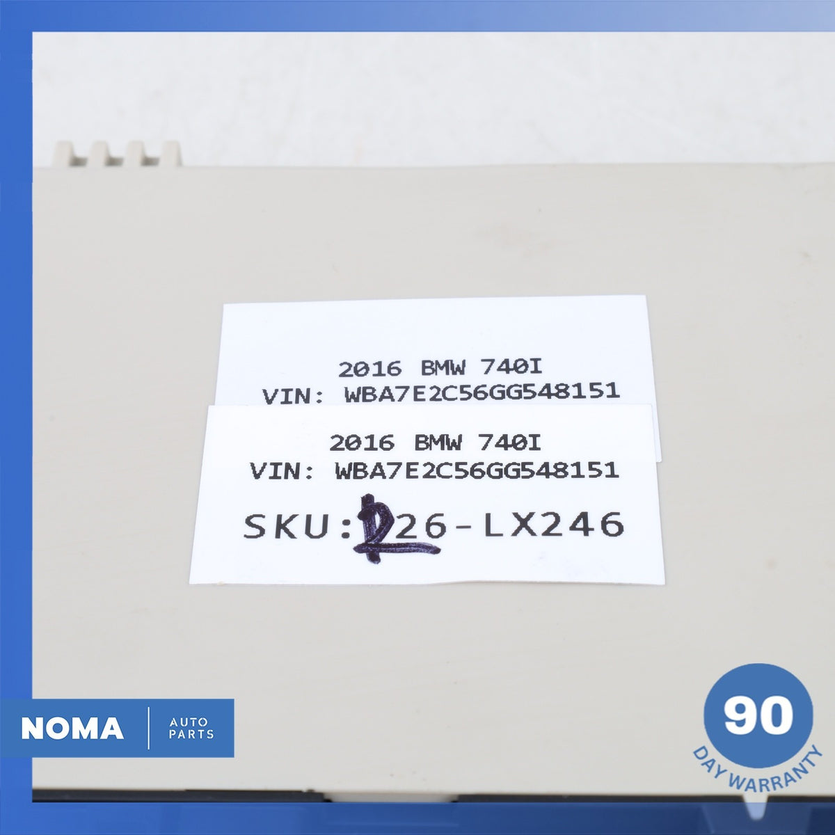 BMW G12 740i 750i X5 X5M Front Seat Memory Control Module OEM 76k - photo 13