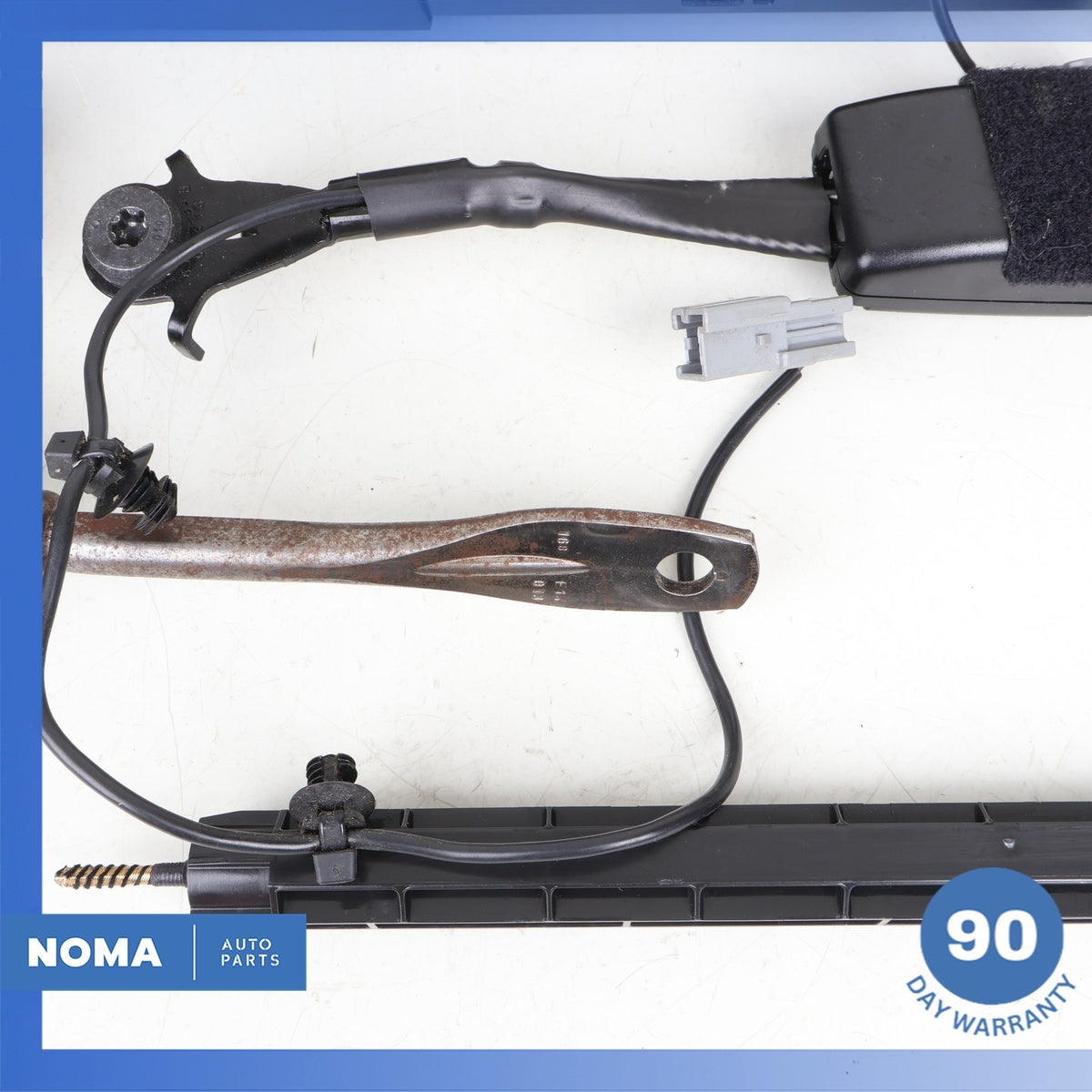 12-17 Range Rover Evoque L538 Front Left Side Seat Rail Motor Set w/ Buckle OEM - photo 12