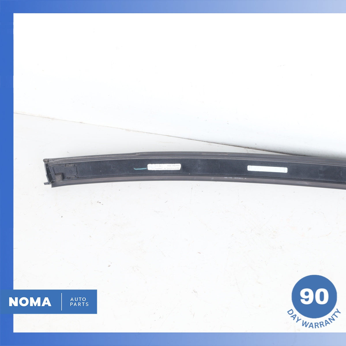 16-24 Jaguar X260 XF Right Roof Molding Drip Molding Black T2H9543 OEM - photo 9