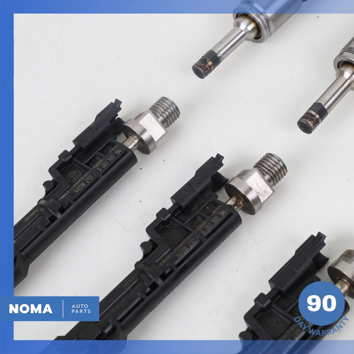 12-19 BMW F02 750i 550i N63 Engine Motor Fuel Pressure Injector Set OEM - photo 8