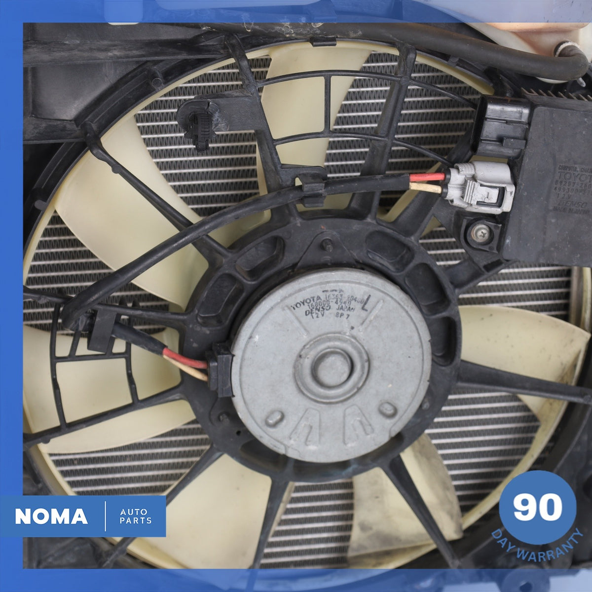 06-08 Lexus MHU33L RX400h Engine Radiator Condenser Cooling Fan 1604120353 OEM - photo 8