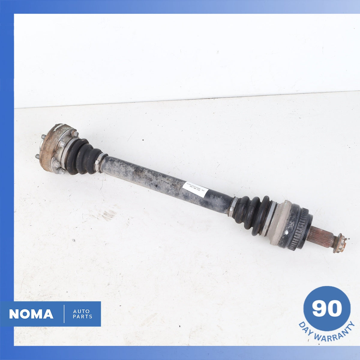 BMW E92 328i 135i Rear Left Side CV Axle Output Half Shaft 7537715 OEM 75k - photo 2