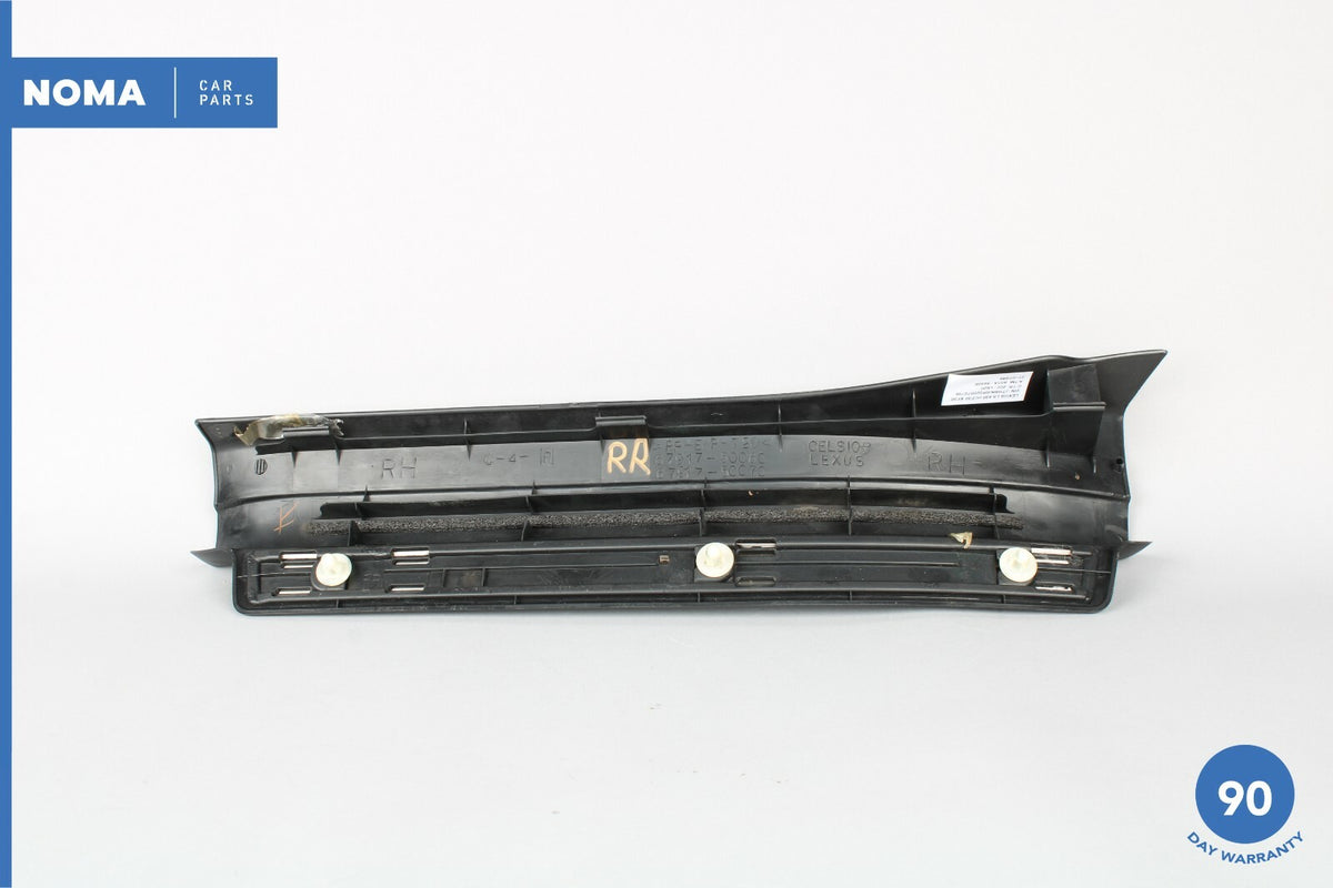 01-03 Lexus XF30 LS430 Rear Right Passenger Door Sill Scuff Plate Trim OEM - photo 9
