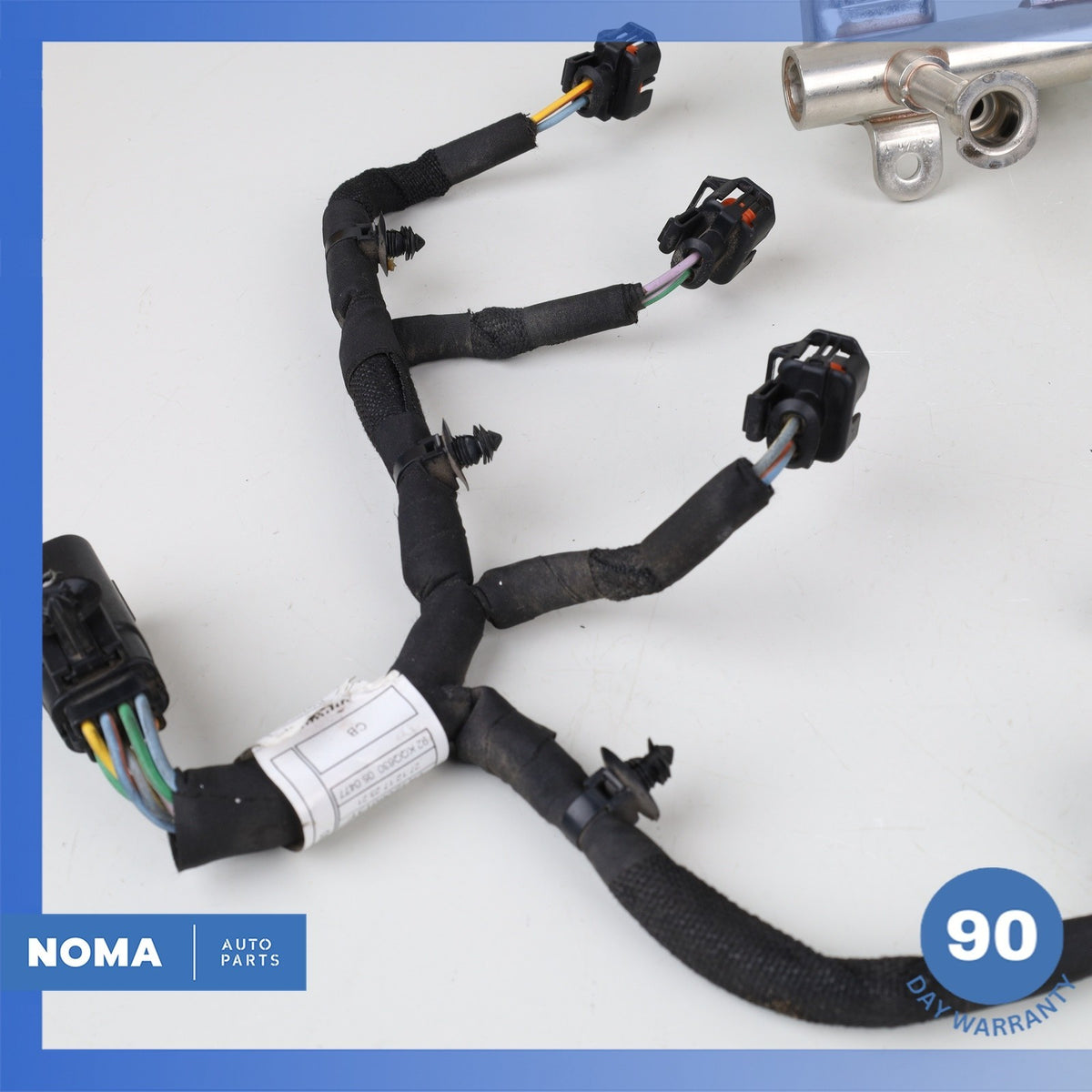 Range Rover L560 Velar / XF 2.0 Engine Fuel Injector Rail w/ Injector OEM 92k - photo 10