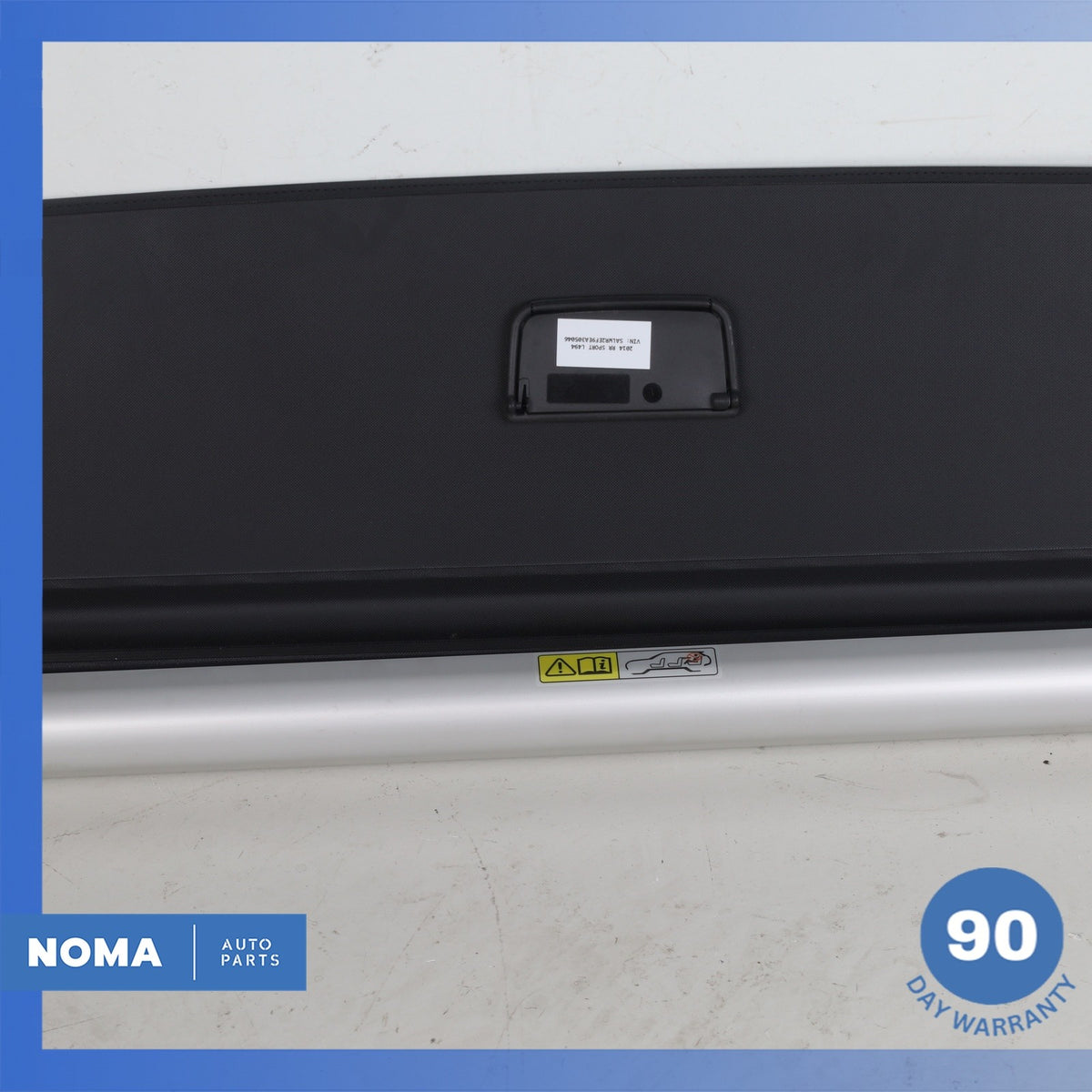 14-22 LR Range Rover Sport L494 Trunk Cargo Roller Parcel Shelf Panel Black OEM - photo 8