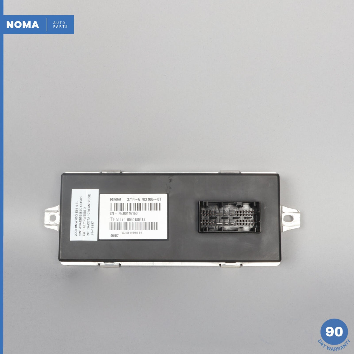 07-08 BMW 650i E64 E63 Dynamic Drive Control Module 6783986 OEM - photo 1