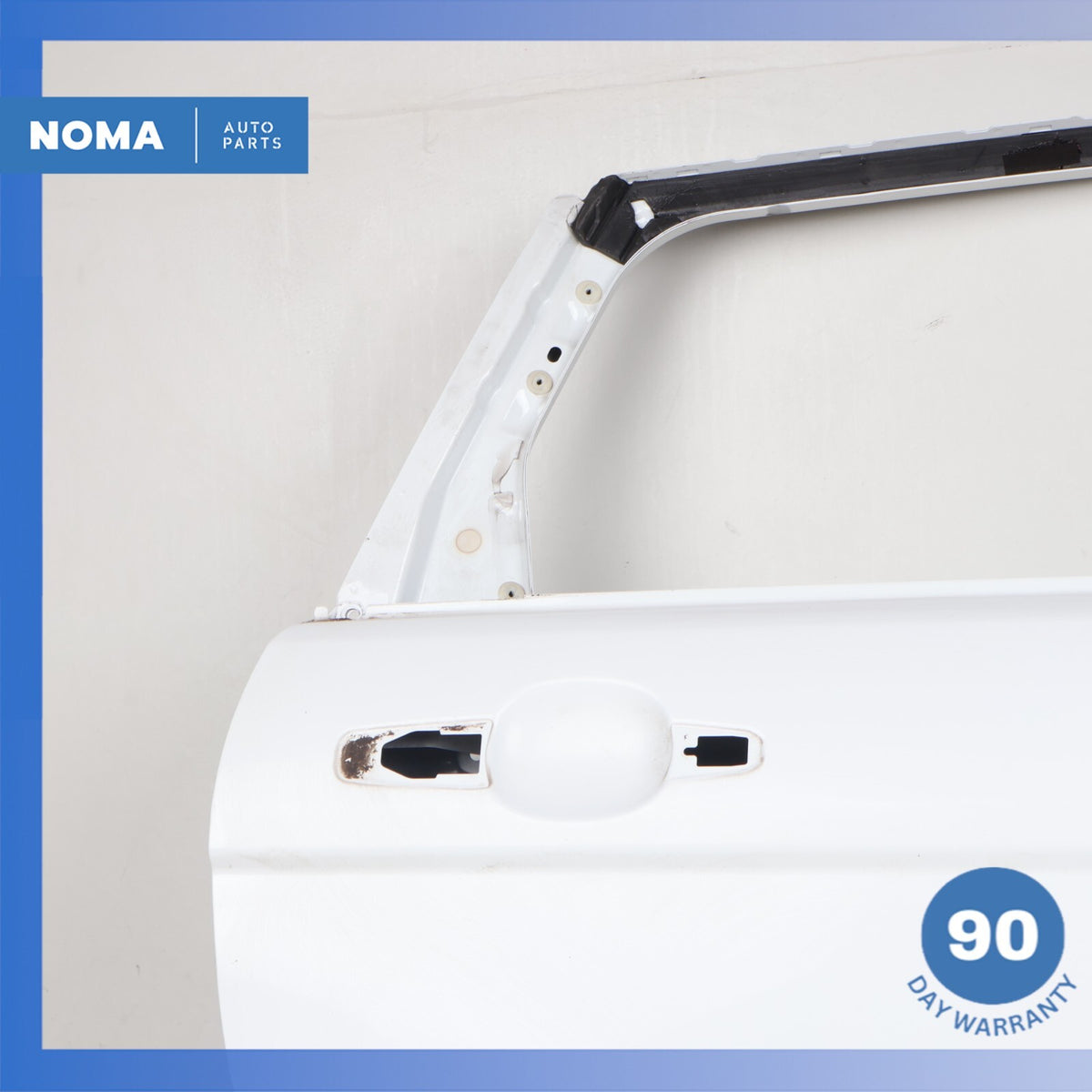 12-19 LR Range Rover Evoque L538 4DR Rear Right Side Door Panel Shell White OEM - photo 3