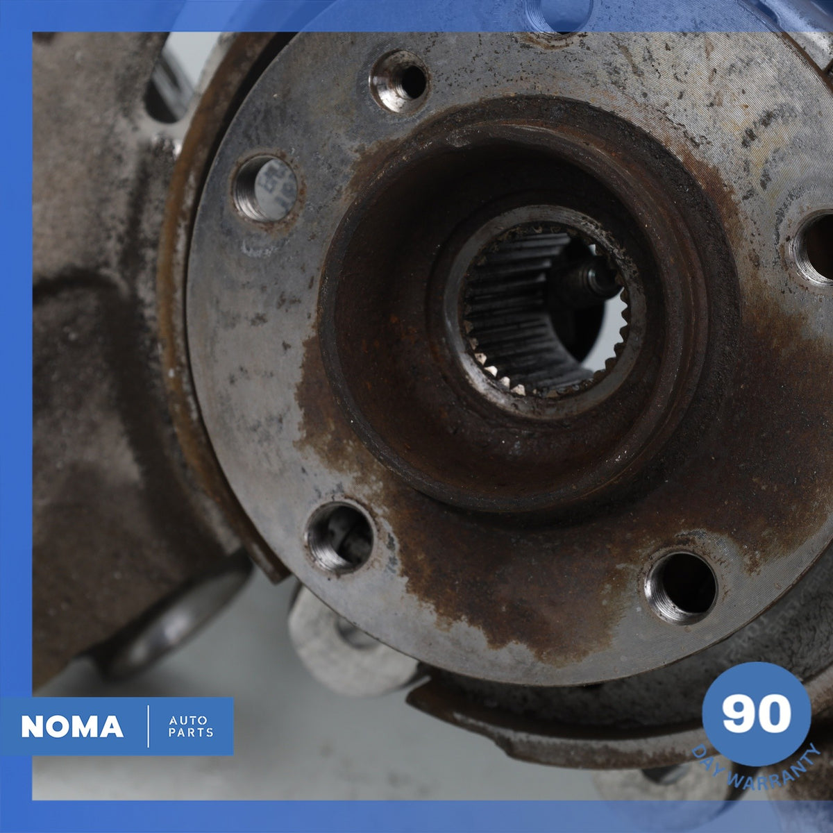 BMW F02 750i 740i Rear Left Side Wheel Carrier Spindle Knuckle Hub OEM - photo 6