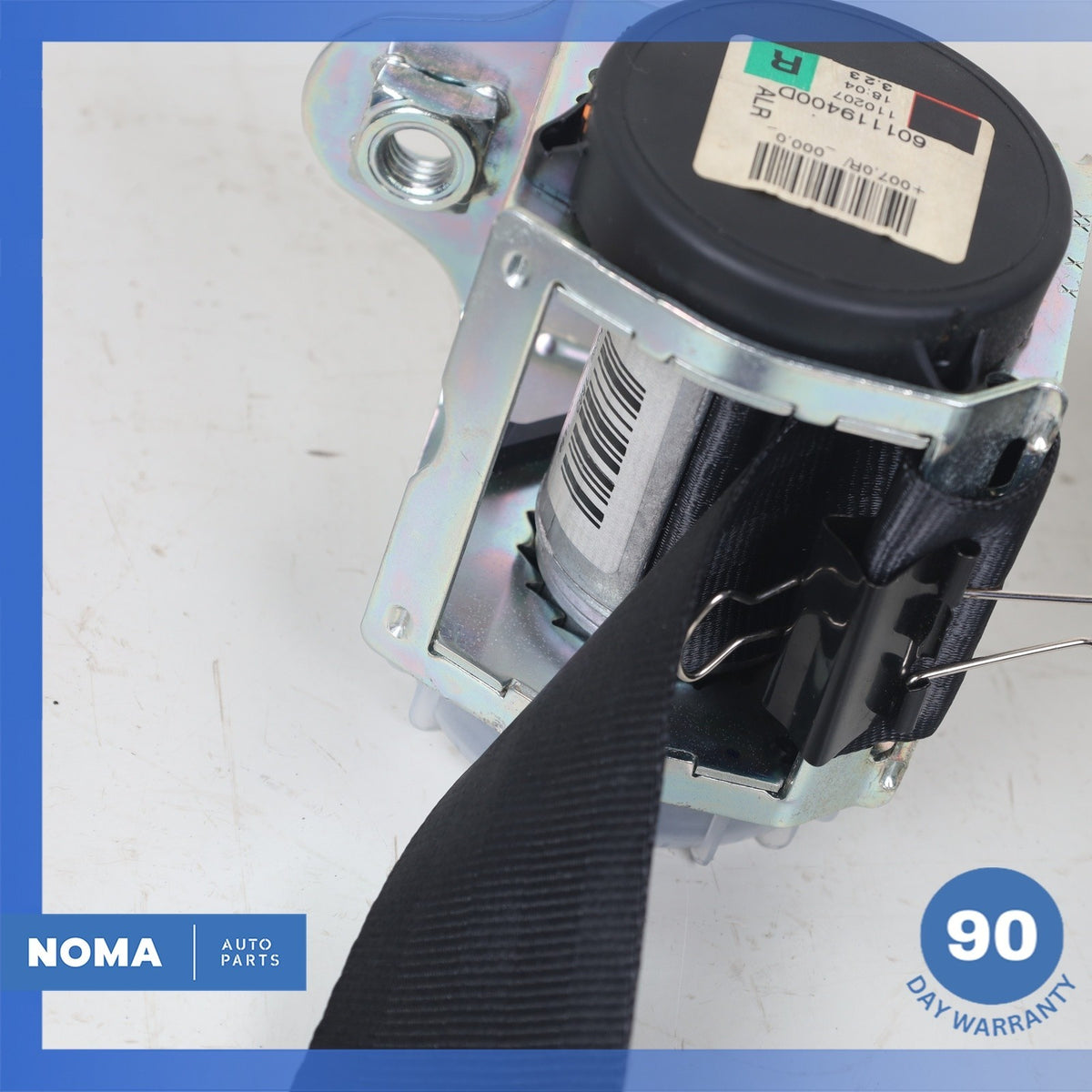 08-16 Land Rover L319 L320 LR4 Front Left & Right Seat Belt Set Black OEM - photo 6
