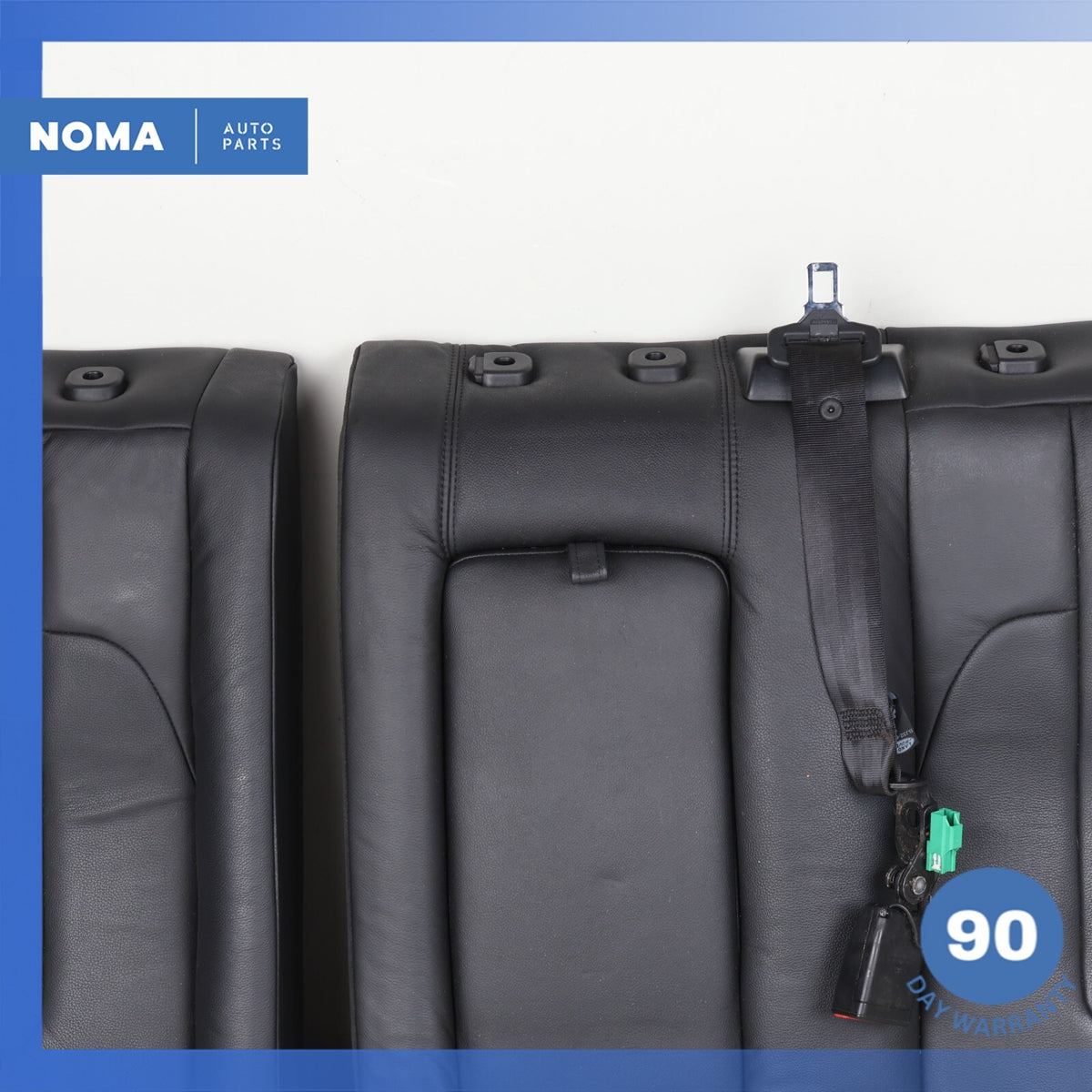 12-15 Range Rover Evoque L538 Rear Left & Right Upper Seat Cushion Set Black OEM - photo 4