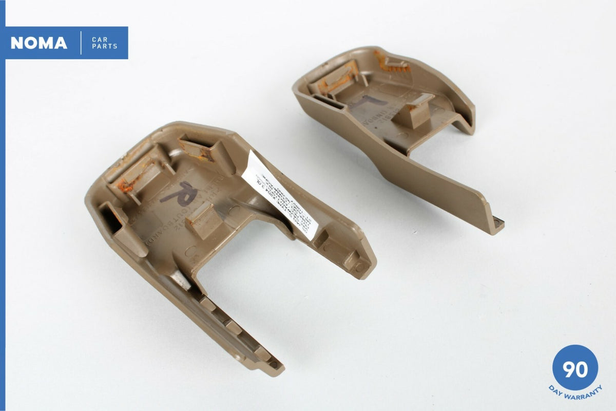 03-08 Jaguar S-Type X204 Front Left Driver Seat Rail Cover Trim SEL Set of 2 OEM - photo 7