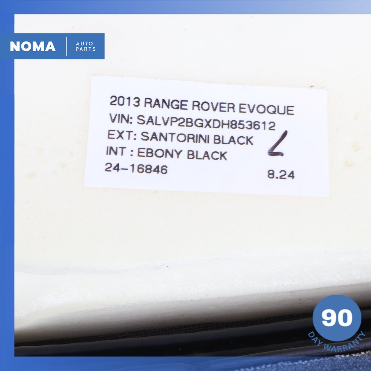 12-15 Range Rover Evoque L538 4DR Front Left Side Lower Bottom Seat Cushion OEM - photo 23