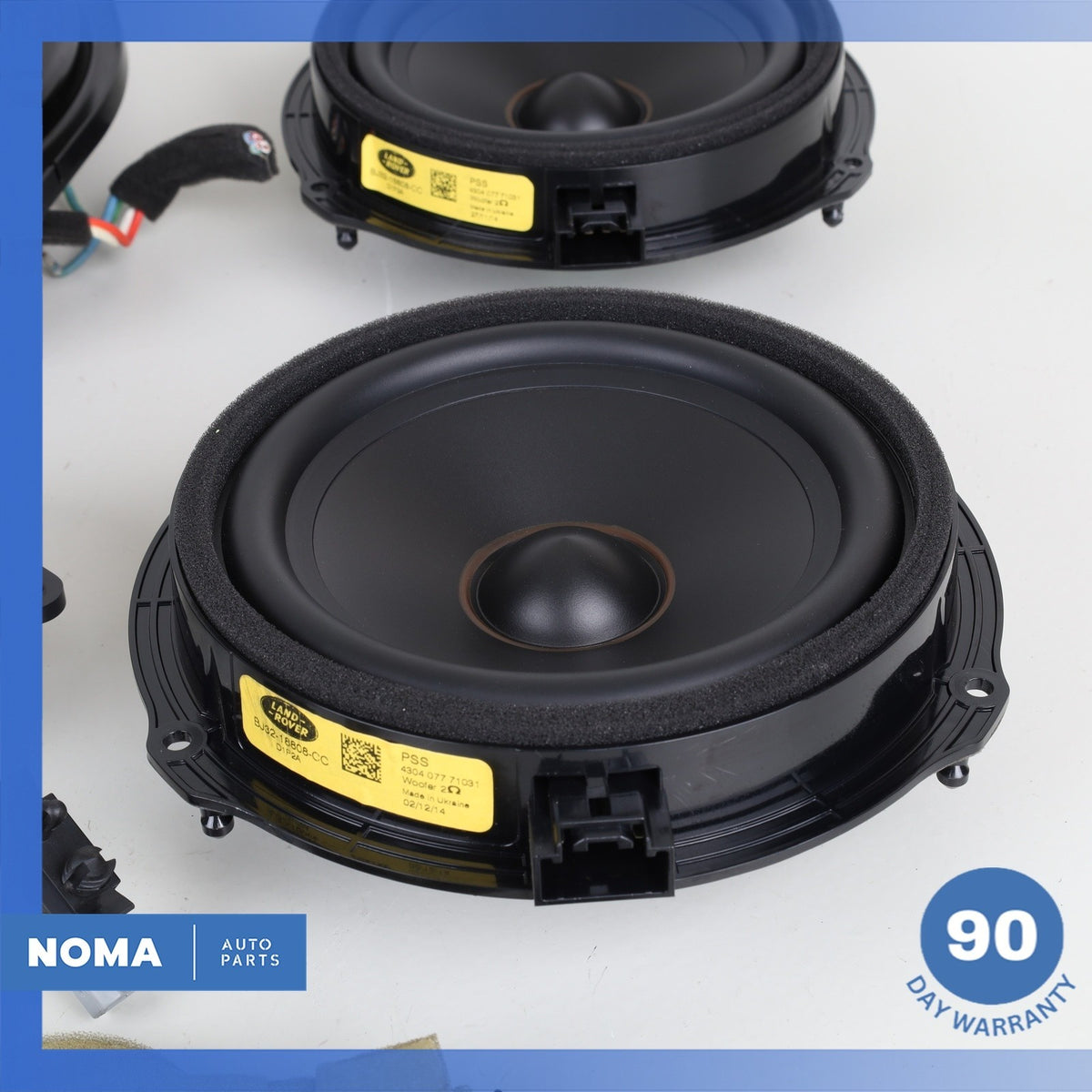 12-19 Range Rover Evoque L538 L550 Front & Rear Hi-Line 600W Speaker Set OEM - photo 6