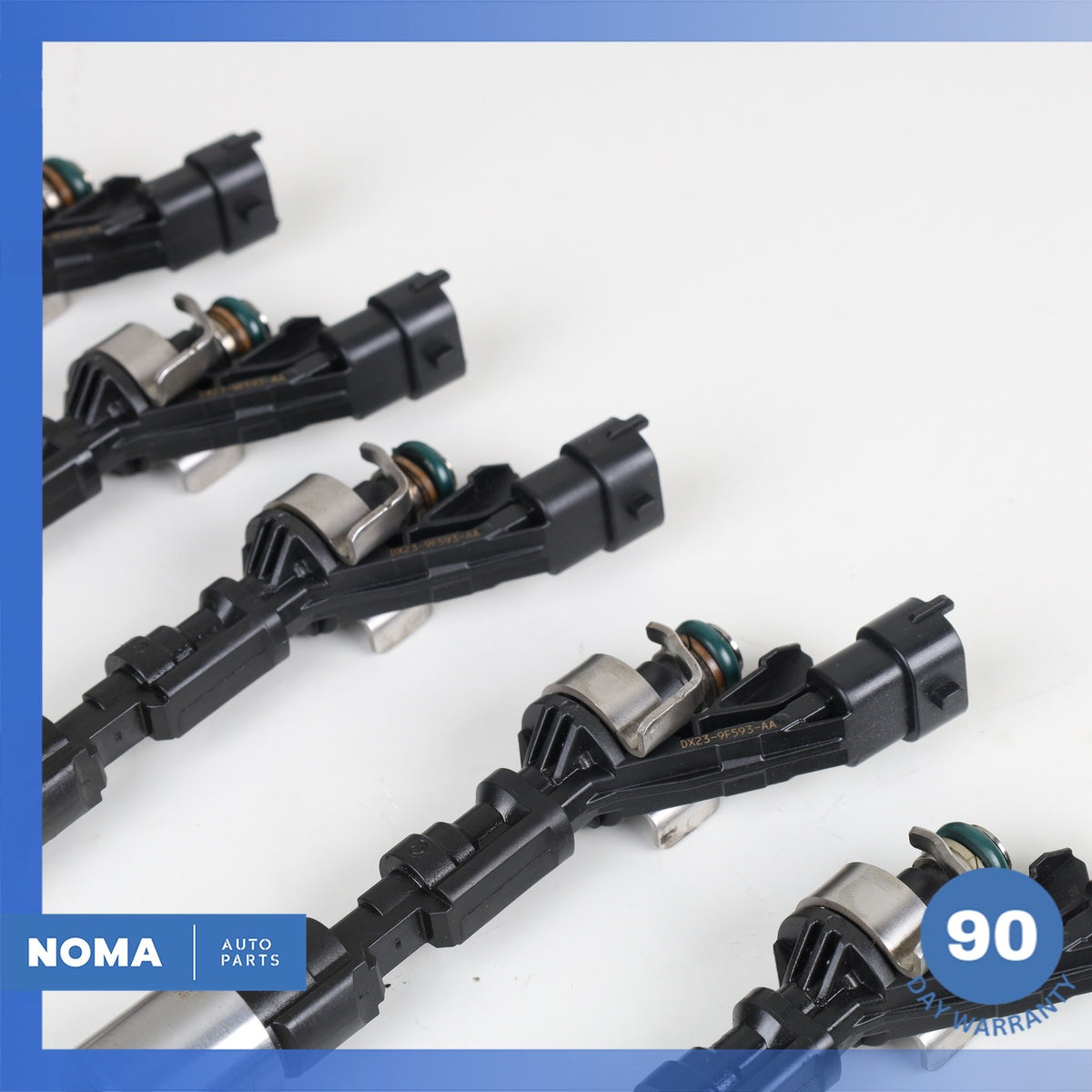 13-21 Jaguar X351 XJ F-Pace XF RR L494  3.0 AJ126S Fuel Injector Set OEM - photo 12