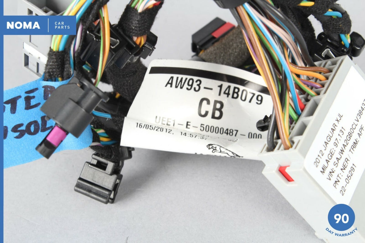 11-15 Jaguar XJL XJ X351 Center Console Passive Entry Wire Wiring Harness OEM - photo 5