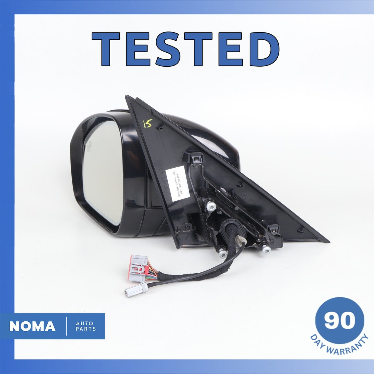 14-22 RR Sport L494 Left Rear View Door Mirror w/Blind Spot & Camera OEM - photo 1