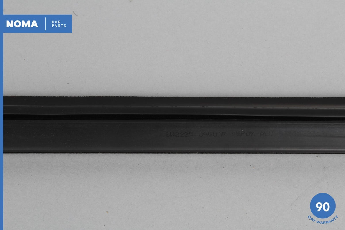 03-08 Jaguar S-Type X206 Rear Left Door Exterior Window Molding Seal Chrome OEM - photo 8