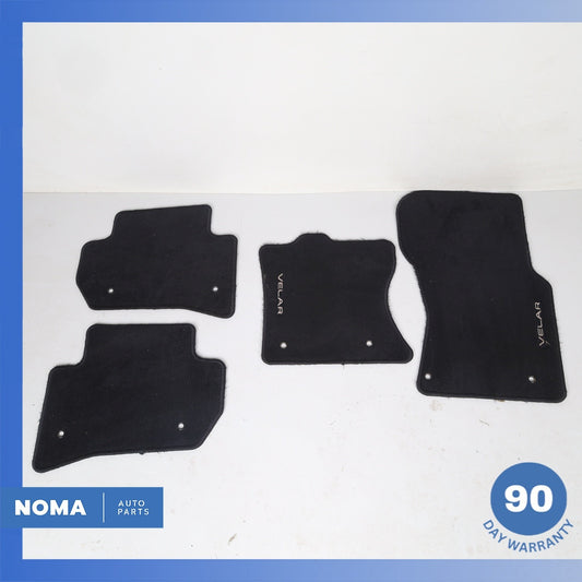 18-21 Range Rover L560 Velar Front & Rear Floor Carpet Mat Set of 4 Black OEM - photo 1