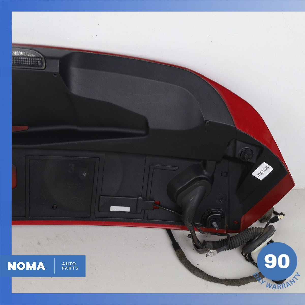 12-15 LR Range Rover Evoque L538 3DR Rear Trunk Spoiler Wing w/ Brake Light OEM - photo 13