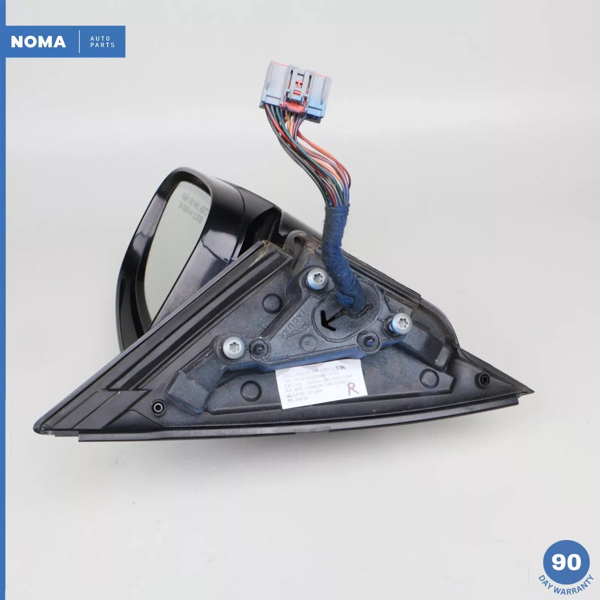 10-19 Jaguar X351 XJ XJR Right Side Rear View Door Mirror w/ Blind Spot OEM - photo 17