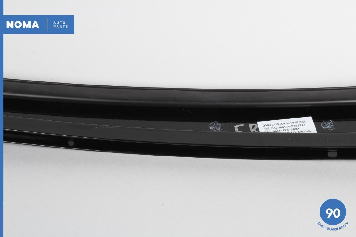 00-02 Jaguar S-Type X200 Front Right Side Outer Door B-Pillar Molding Black OEM - photo 11