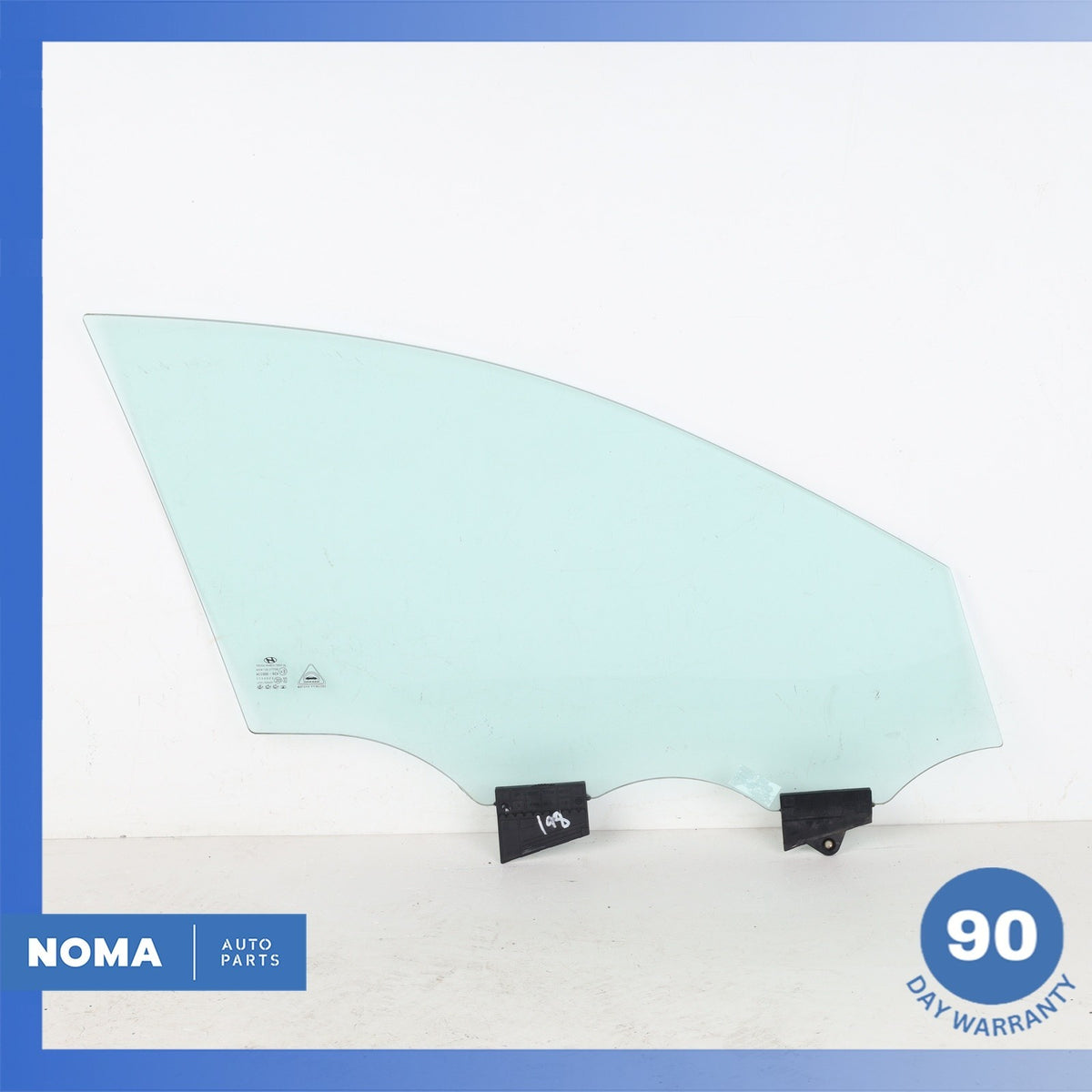 15-16 Hyundai DH Genesis Front Left Driver Side Door Glass Window 82410B1010 OEM - photo 9