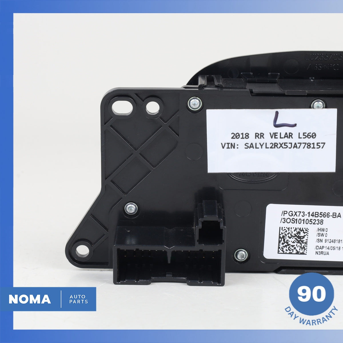 Range Rover L560 Velar Front Right Side Seat Adjustment Switch OEM - photo 6
