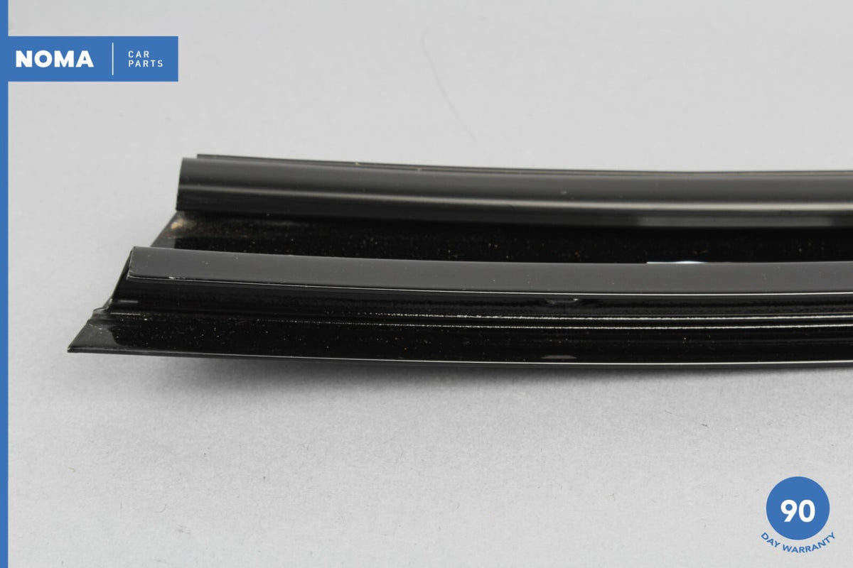 03-08 Jaguar S-Type X202 Front Left Side Outer Door B-Pillar Molding Black OEM - photo 9