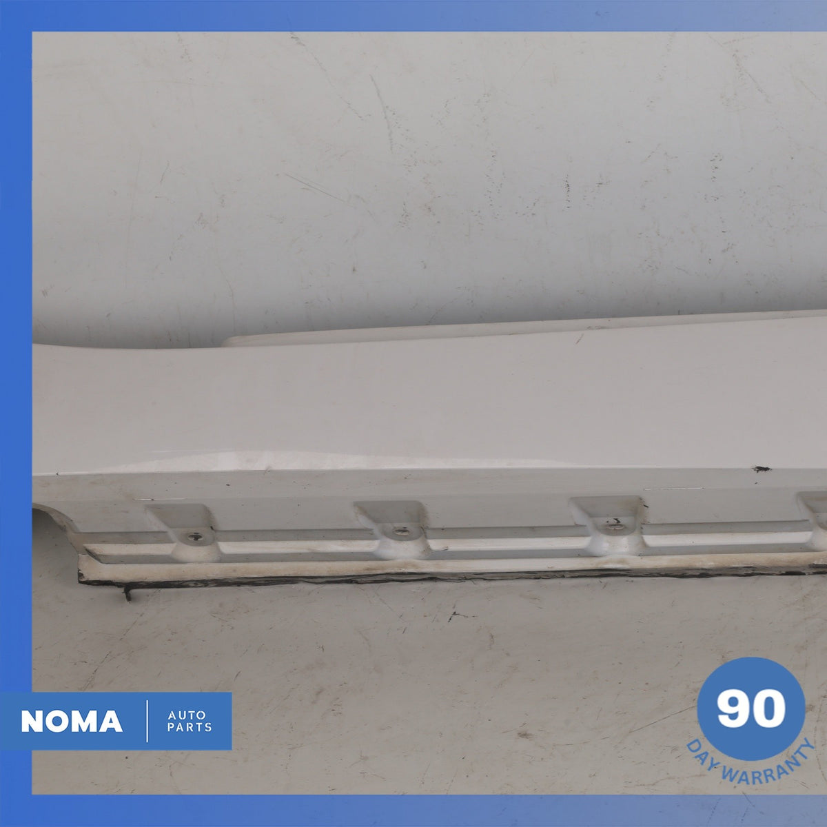 03-08 BMW E85 Z4 Base Left Driver Side Rocker Panel Side Skirt White OEM - photo 4