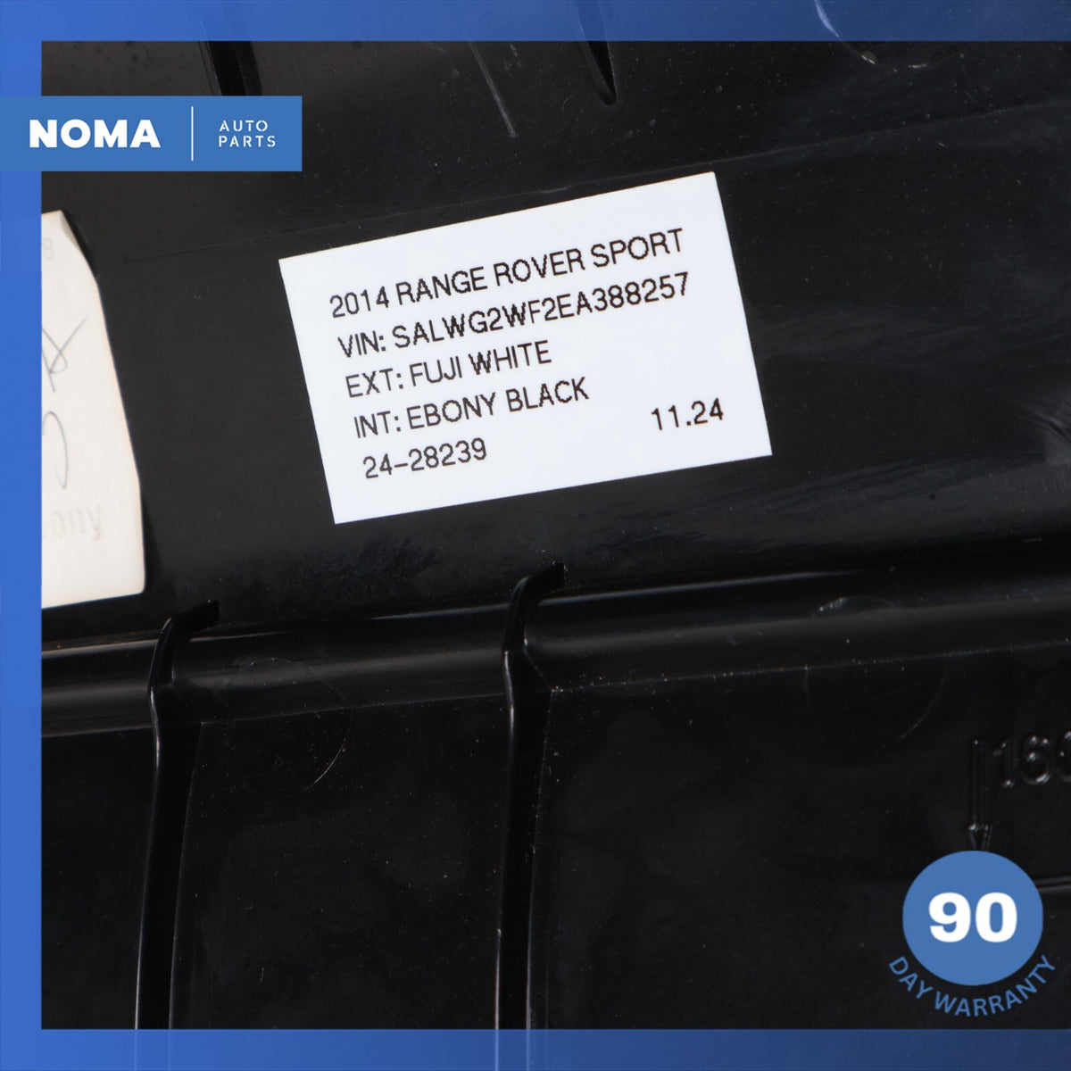 14-17 Range Rover Sport L494 Rear Right Side Interior Door Panel Trim Black OEM - photo 14