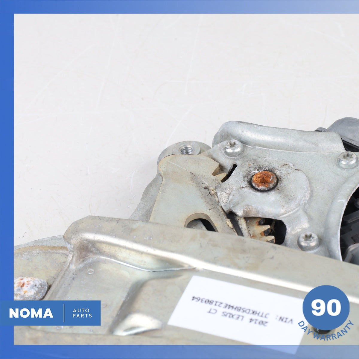 Lexus ZWA10 CT200h Rear Right Window Regulator w/Motor OEM - photo 10