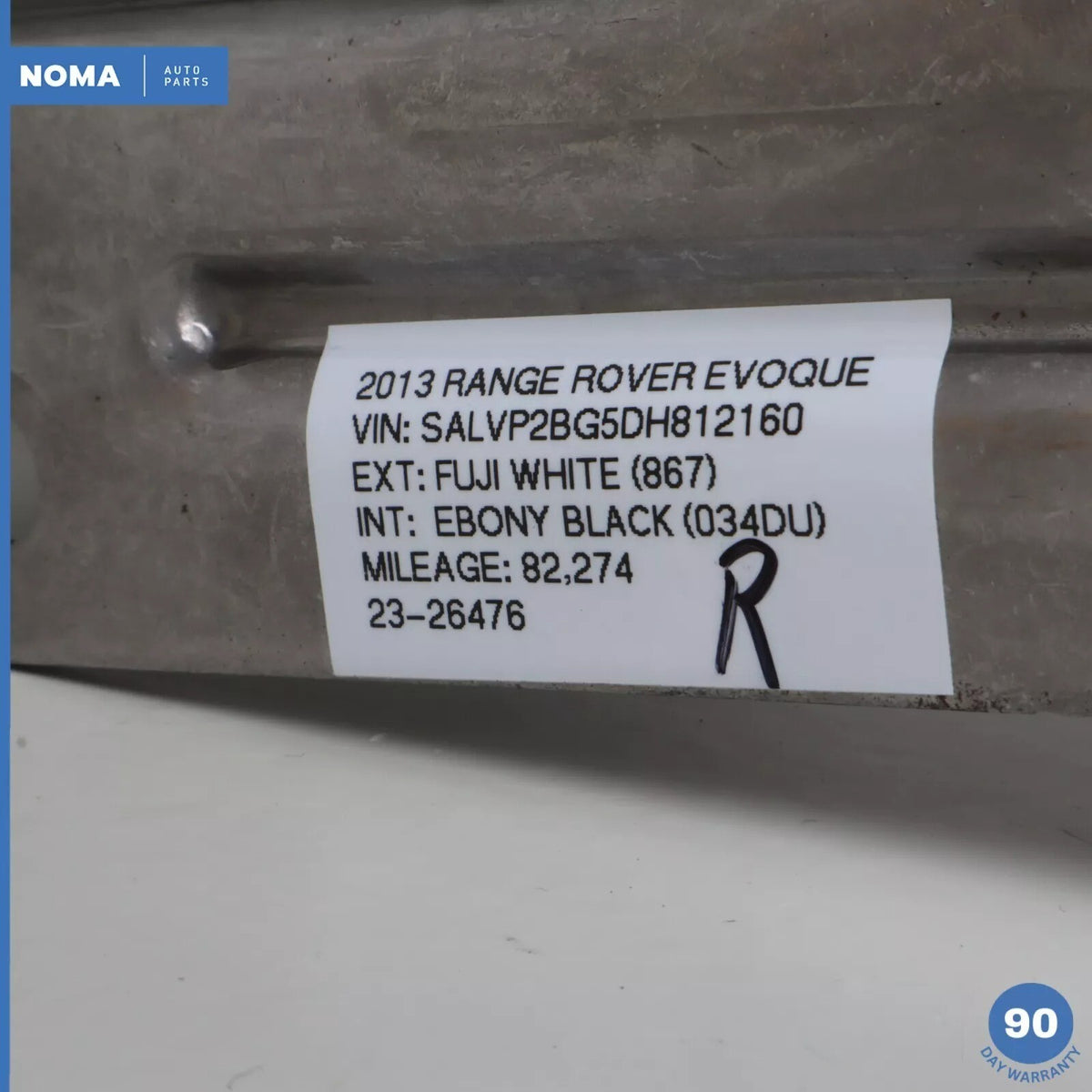 12-15 Range Rover Evoque L538 4DR Front Right Passenger Upper Seat Cushion OEM - photo 19