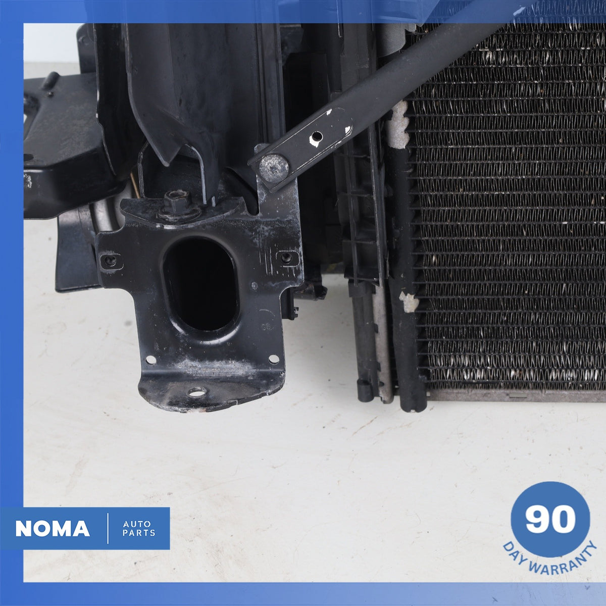 03-08 BMW E85 E86 Z4 Engine Motor Radiator Support Frame Assembly w/ Fan OEM - photo 11