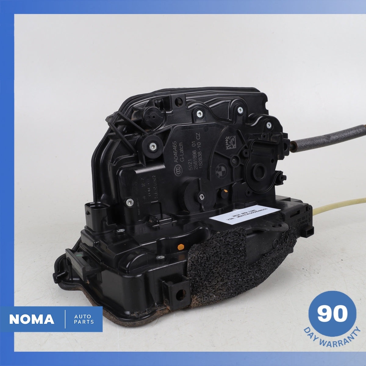 16-19 BMW G12 740i 750i Rear Right Door Lock Actuator w/ Soft Close OEM 76k - photo 6