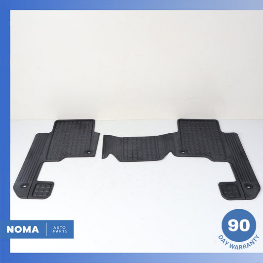 05-16 Land Rover L319 LR3 LR4 Rear Left & Right Floor Rubber Mat Set OEM - photo 1