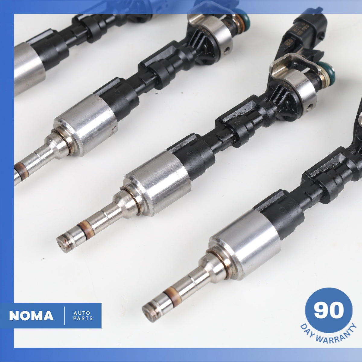 13-21 Jaguar X351 XJ F-Pace XF RR L494  3.0 AJ126S Fuel Injector Set OEM - photo 4