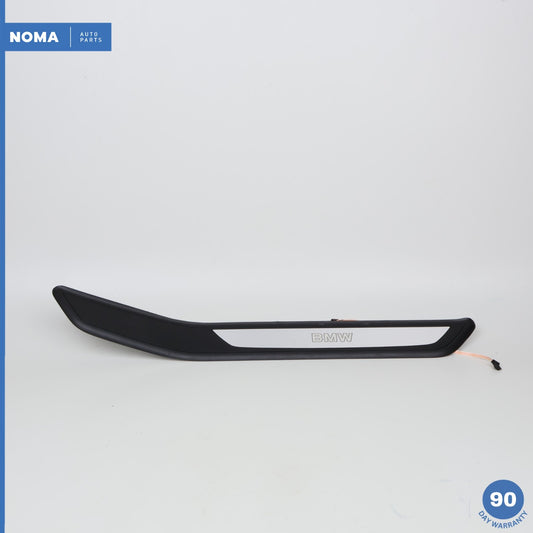 09-15 BMW 750Li F02 Rear Right Side Door Sill Scuff Plate Trim 51477190964 OEM - photo 1