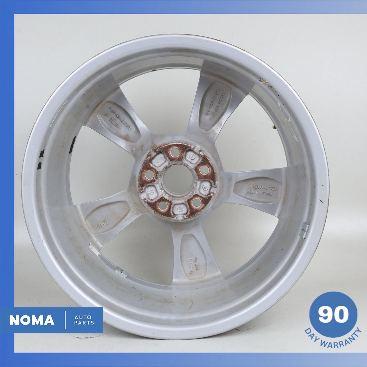 18-25 Audi FY Q5 SQ5 8.5 x R19 19" Wheel Rim Silver 80A601025E OEM - photo 8