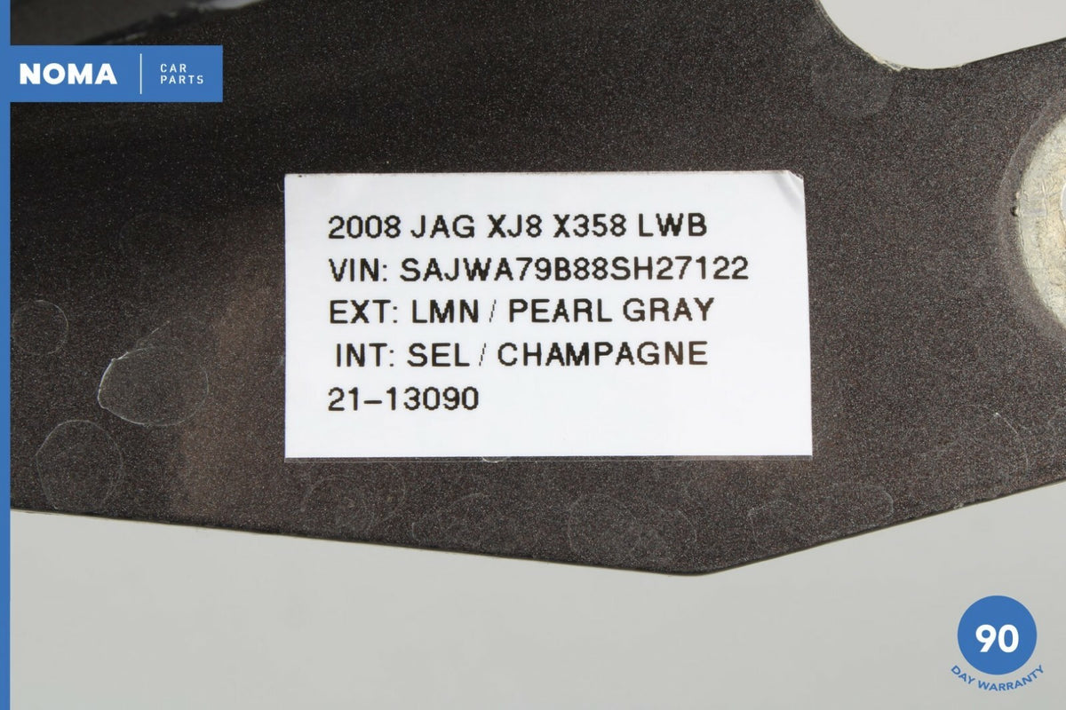 04-09 Jaguar XJ8 XJR VDP X350 X358 Left & Right Trunk Boot Lid Hinge Set LMN OEM - photo 10