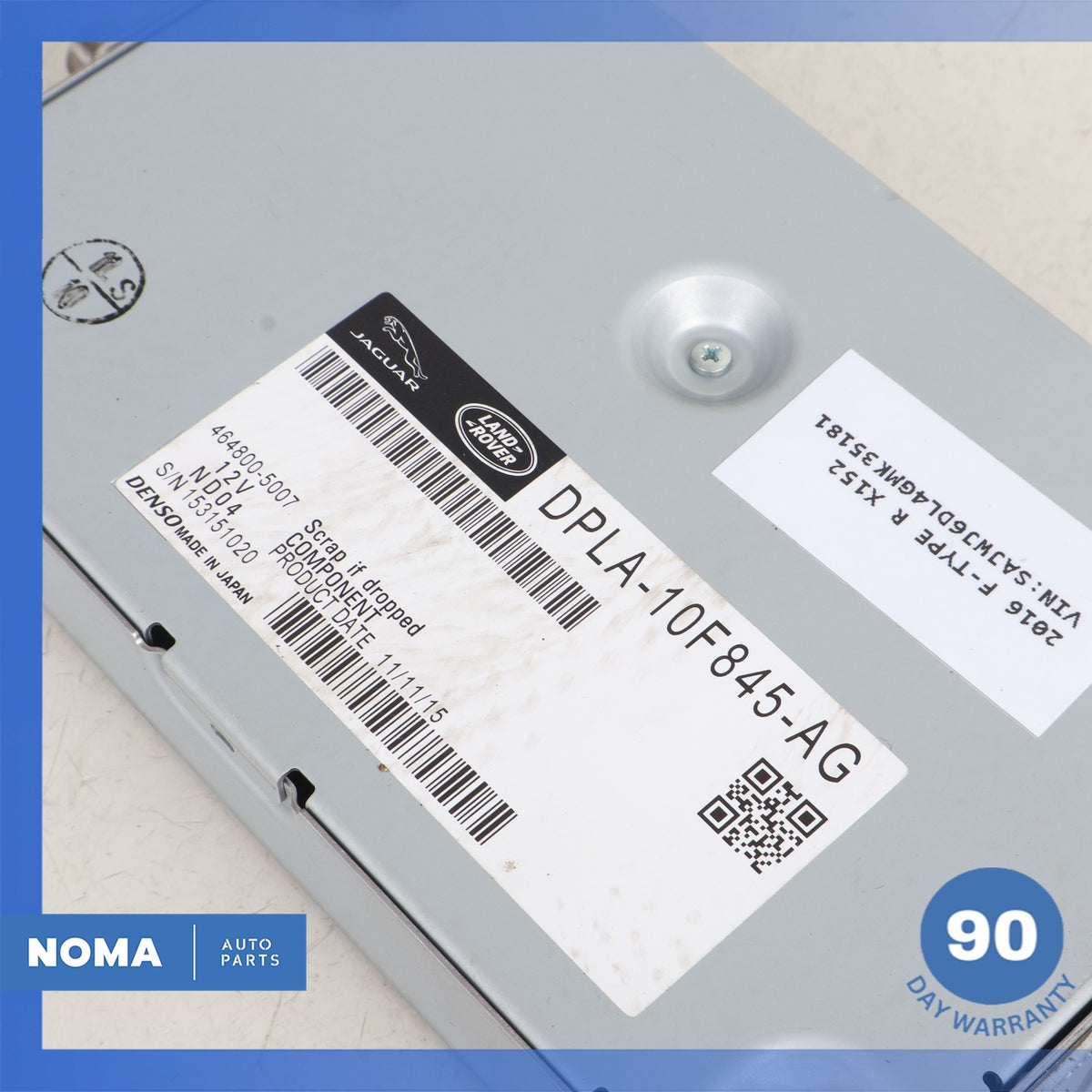 2016 Jaguar X152 F-Type TCB Telematics Electronic Module DPLA10F845AG OEM - photo 7