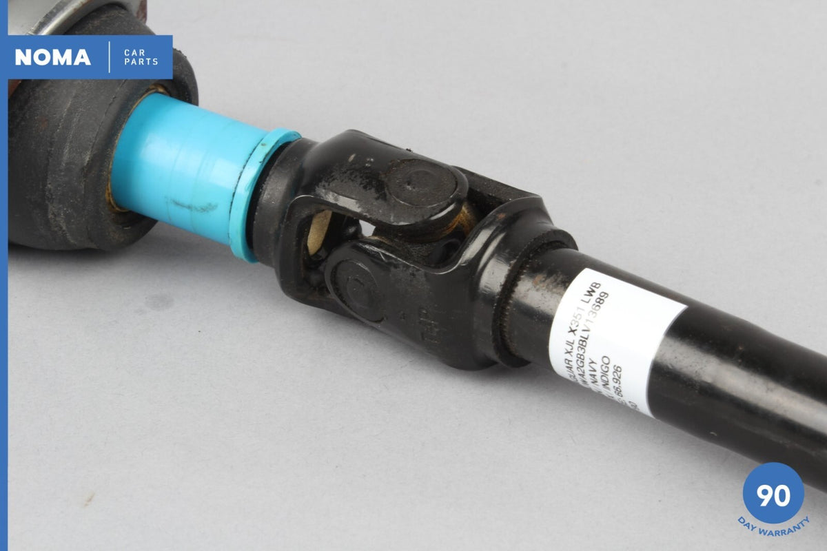 10-18 Jaguar XJ XJL X351 Lower Steering Column Shaft AW933C662AB OEM - photo 9