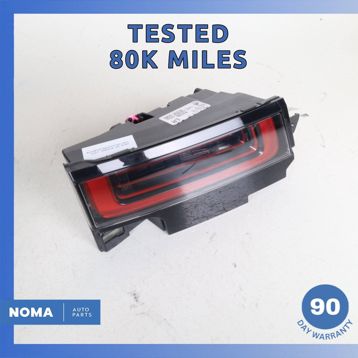 20-23 LR Range Rover Evoque L551 Rear Left Inner Tail Light Lamp OEM 80k - photo 1
