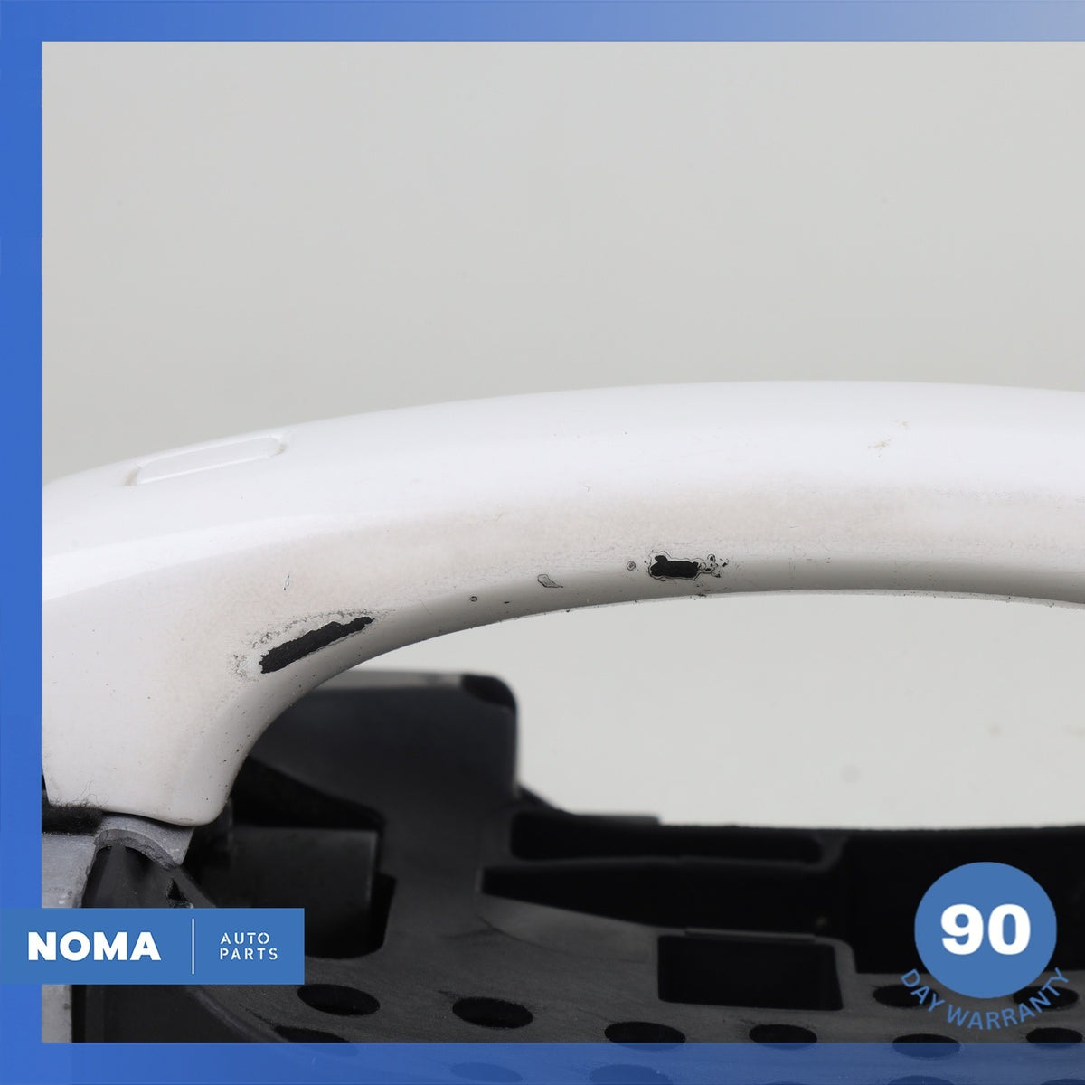 Audi 8U Q3 Front Left Driver Side Exterior Door Handle w/ Bracket White OEM - photo 13