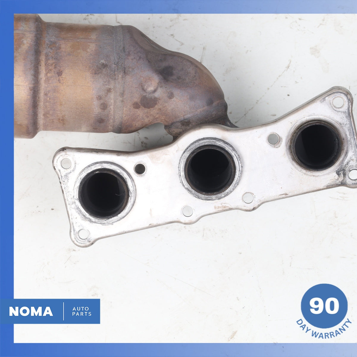 06-08 BMW E85 Z4 Front & Rear Exhaust Downpipe Set 7545318 OEM - photo 6