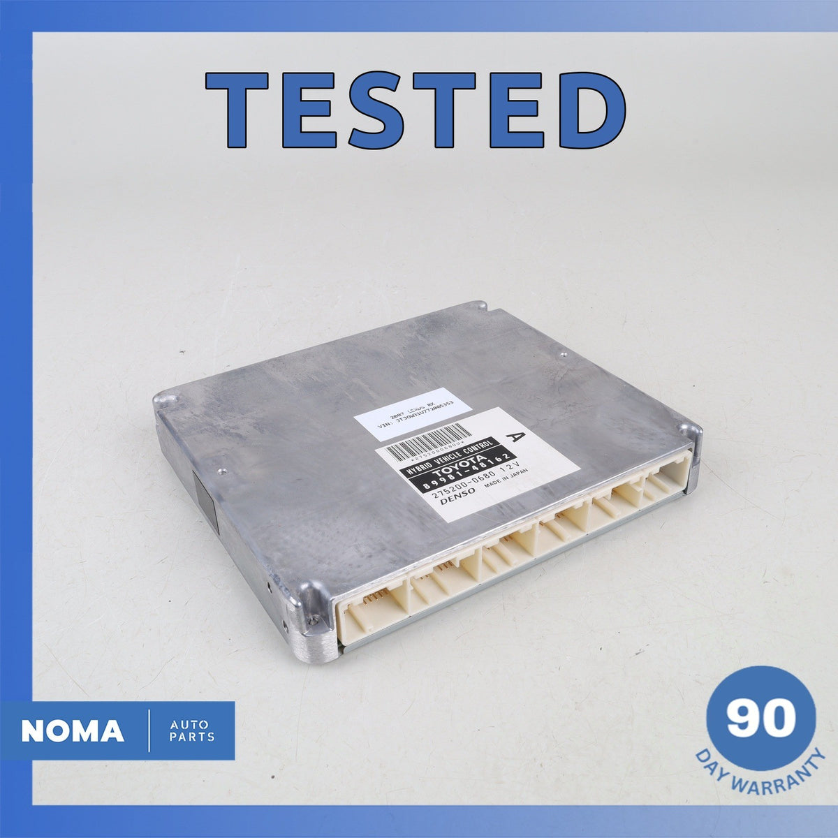 2007 Lexus MHU33 RX400h Hybrid HV High Voltage Battery Control Module OEM - photo 1