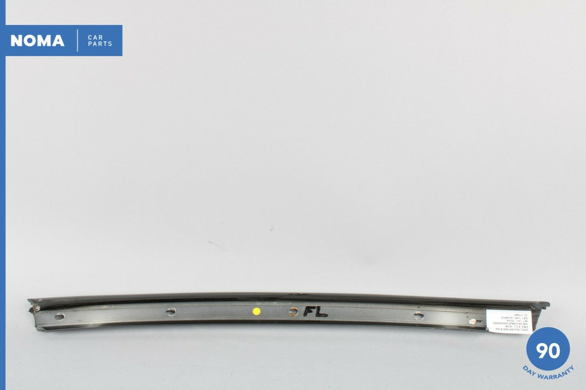 97-06 Jaguar XK8 X100 Front Left Side A Pillar Exterior Windshield Molding OEM - photo 5