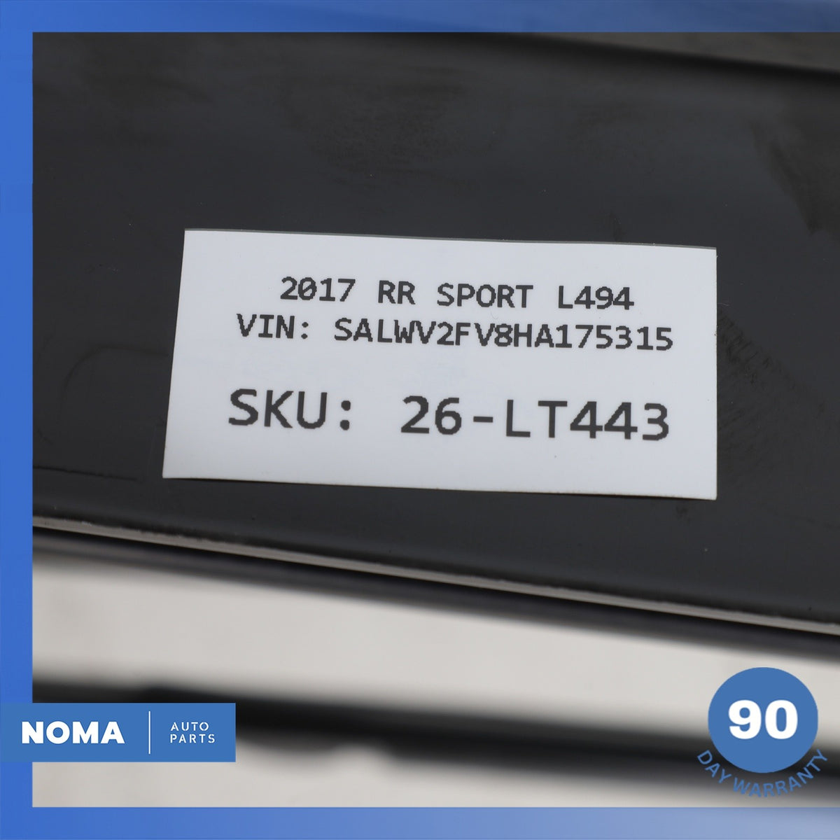 13-22 LR Range Rover L494 L405 Panorama Pano Roof Sun Shade CPLA519A02AH OEM - photo 15