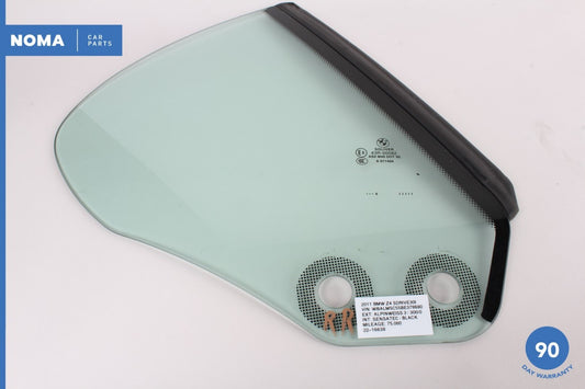 09-16 BMW Z4 E89 sDrive 30i Rear Right Passenger Side Quarter Window Glass OEM - photo 1