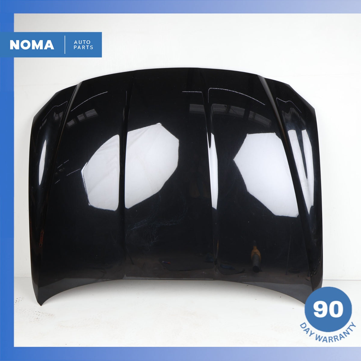 16-23 Jaguar X260 XF Hood Bonnet Cover Panel Assembly Santorini Black OEM - photo 1